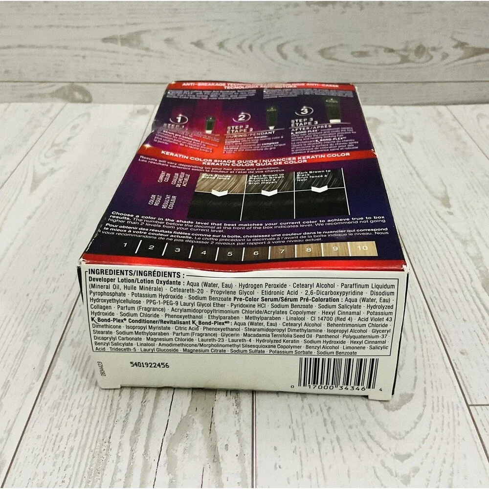 Schwarzkopf Keratin Color 2.6 Rich Soft Black Permanent Hair Color